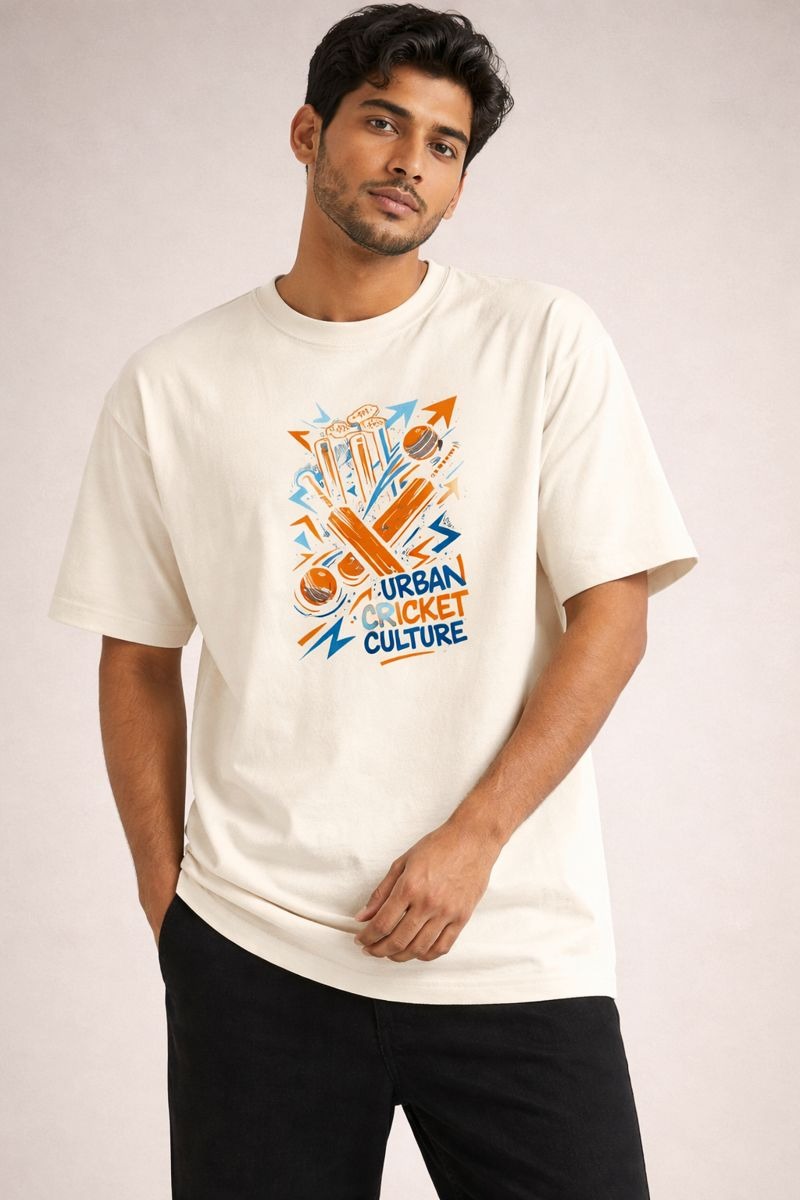 Urban Cricket Culture Classic Tee | Unisex 100% Cotton
