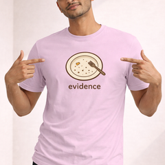 Evidence Couple Classic Tee | Unisex 100% Cotton