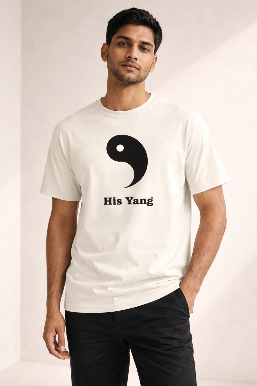 His Yang Classic Tee | Unisex 100% Cotton