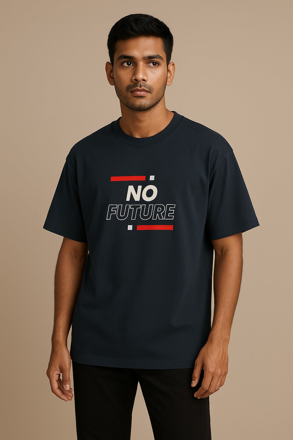 No Future Oversized Tee | Unisex 100% Cotton
