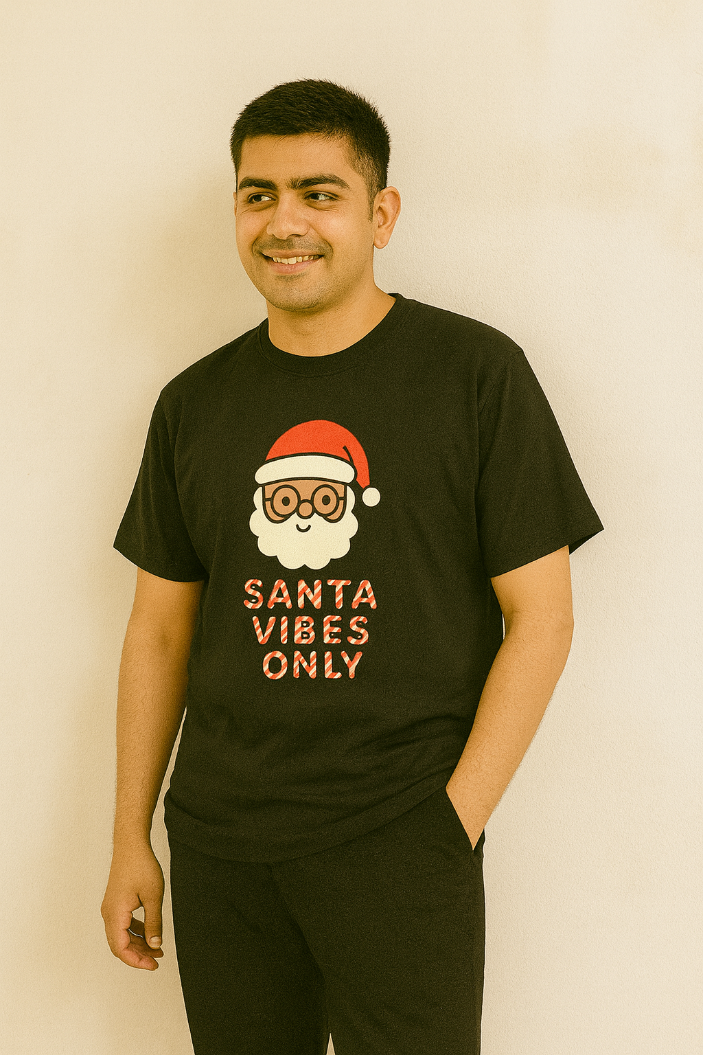 Santa Vibes Only Classic Tee | Unisex 100% Cotton